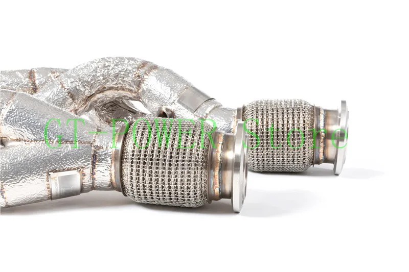 

DOWNPIPES 304 Stainless Steel For L-amborghini Aventador LP700-4 LP720-4 LP750-4 SV 6.5L V12 2011-IN Exhaust Down pipe