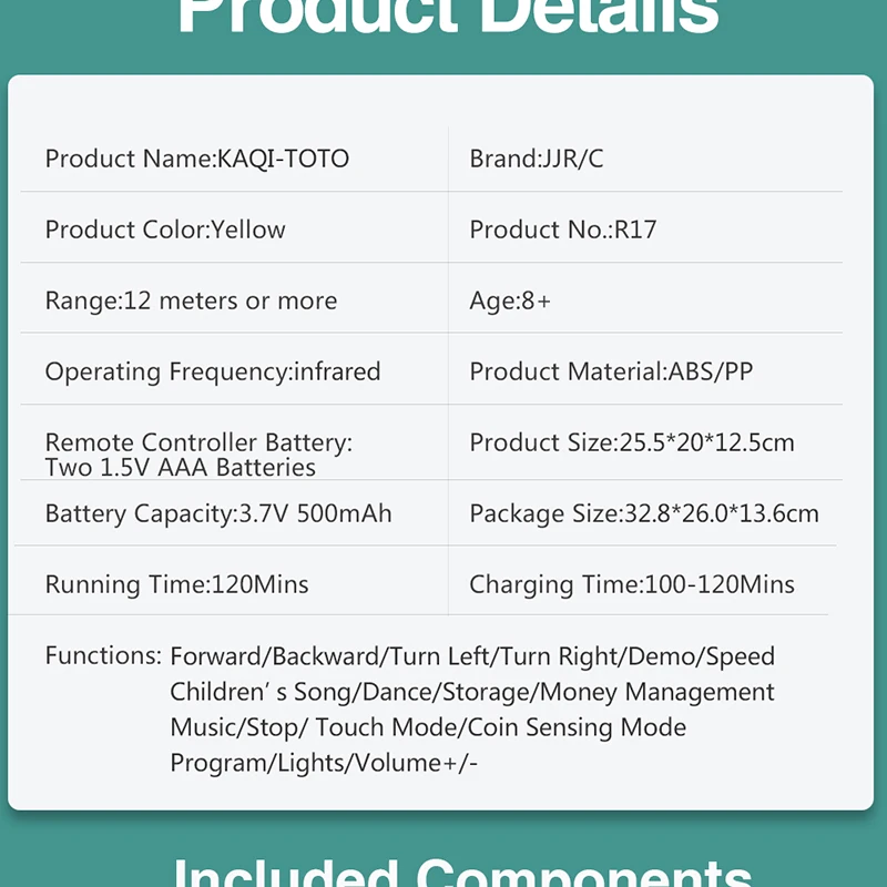 JJRC R17 робот inteligente музыка танец RC робот для детей следящий датчик жестов ИК Робот Игрушки Robo программируемый робот дети