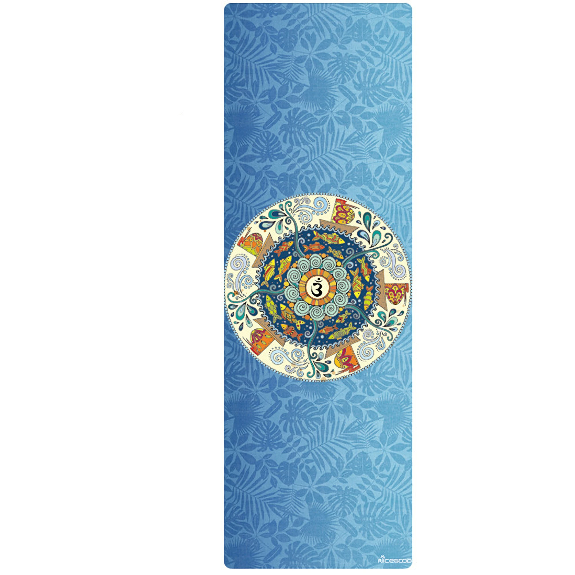 

Yoga Mat 1mm Suede Non-Slip Texture Pro Yoga Mat Eco Friendly Exercise & Workout Mat for Yoga, Pilates and Floor Exercises