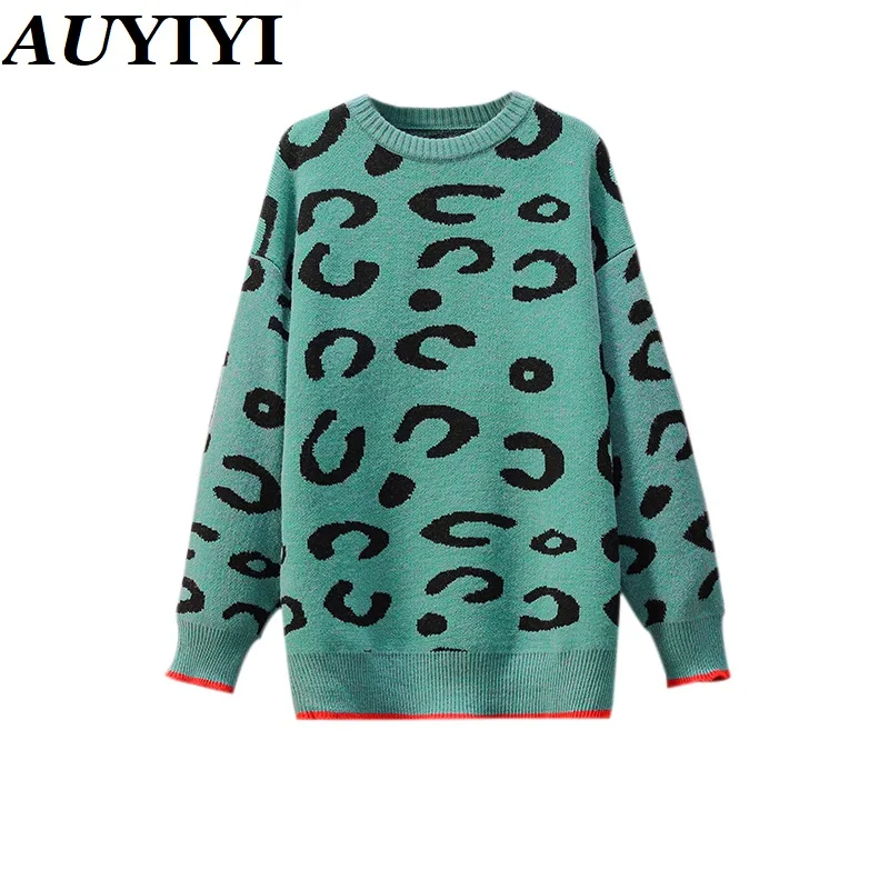 

Large Size Sweater Pullover Thickening 2021 Autumn And Winter New Hot Style Casual Simple Loose Mid-Length Lazy Style Sweater