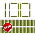 100 шт. Дартс для Nerf HALO мягкие дырочку головы 7,2 см заправка игрушка дартс оружейные пули для Nerf серии бластеров Xmas