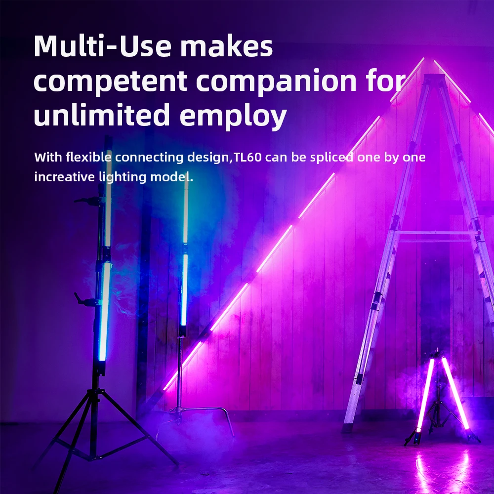 Godox TL60 павильонный светильник RGB цветной фотографический ручной с дистанционным