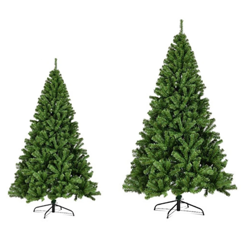 

PVC Artificial Christmas Tree with Stand Ornament Adornment Desktop Decoration R9JC