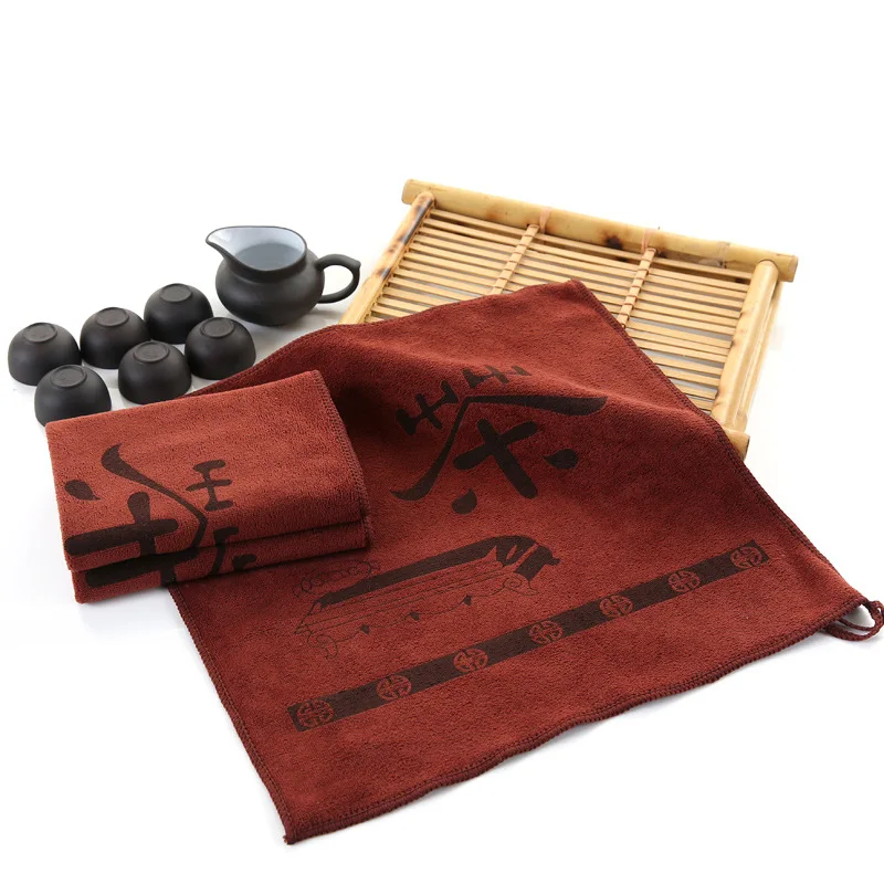 3 шт. микрофибра для чистки чайных полотенец стиль карманных салфеток