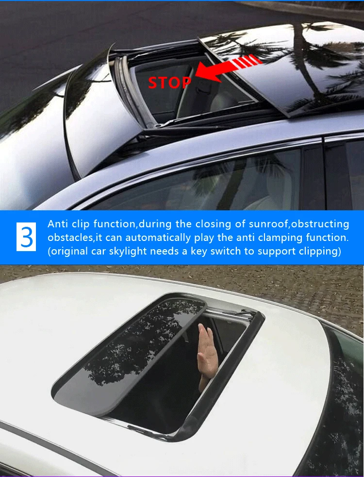 Автомобильная сдвигающая панель для крыши автомобиля, закрывающая ближе для MITSUBISHI OUTLANDER автоматическое закрывающее устройство крыши для автомобиля