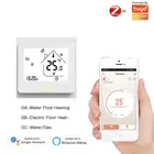 Умный термостат ZigBee, контроллер температуры воды, нагрева пола, работает с Alexa Google Home