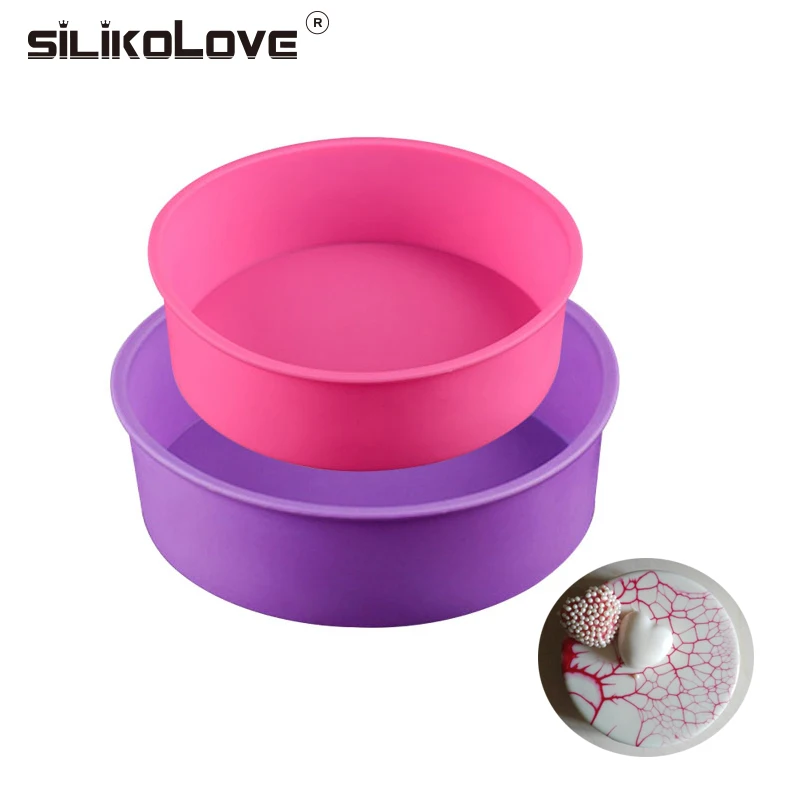 SILIKOLOVE 2 шт./компл. силиконовый противень для выпечки дома Кухня Кондитерские
