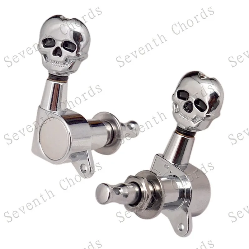 Набор хромированных запечатанных колышек для акустической электрогитары