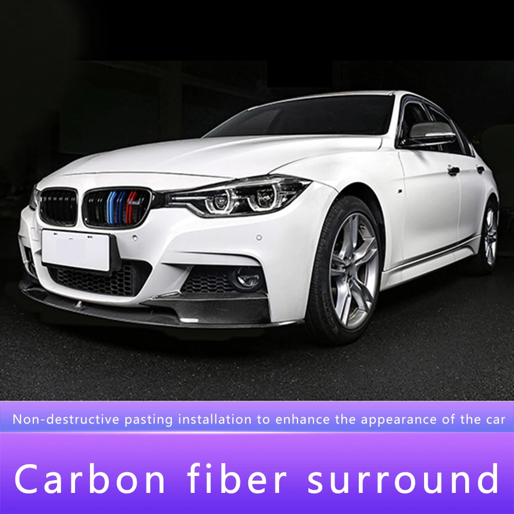Для BMW 2013-2019 года 3 серии G20 F30 330li 320li углеродное волокно охватывает весь комплект