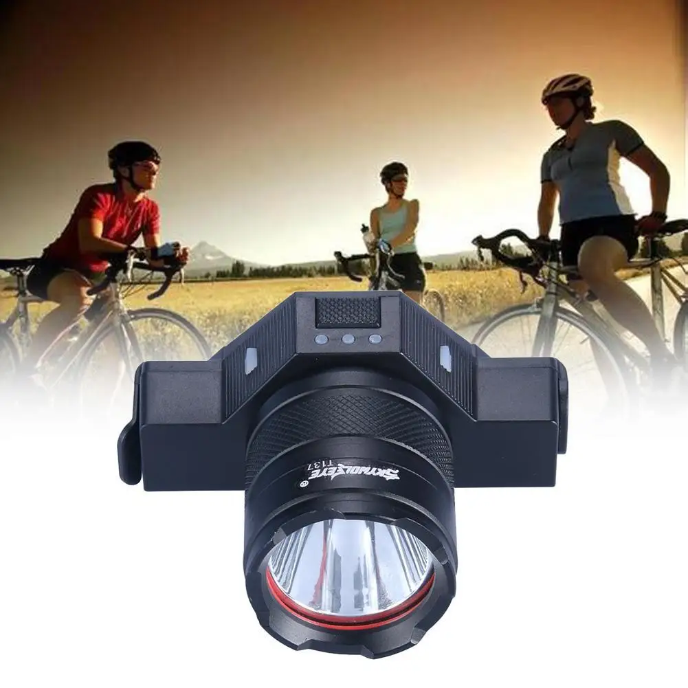 Супер яркий водонепроницаемый велосипедный светильник USB Перезаряжаемый фонарь