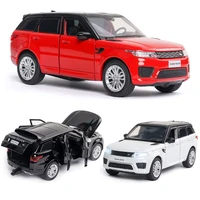 132 free shipping alloy car land rover model range rover sports car model sound and light back children toys favorite