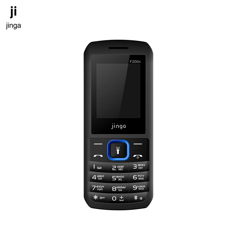 Мобильный телефон Jinga F200n чёрно синий 2SIM 32МБ 1.77&quot 128х160|Смартфоны| |