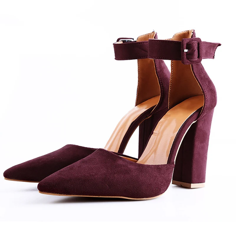 Туфли женские Zapatos Mujer на высоком каблуке туфли-лодочки с острым носком вечерние