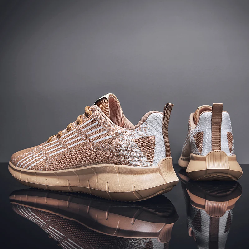 Damyuan Breathable Thick Soled Running Shoes Men's Sports Shoes Comfortable Light Sneakers Fashionable Jogging Casual Shoes