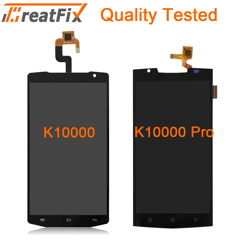 ЖК дисплей для Oukitel K10000 Pro сенсорный экран 100% испытано сменный рабочий дигитайзер