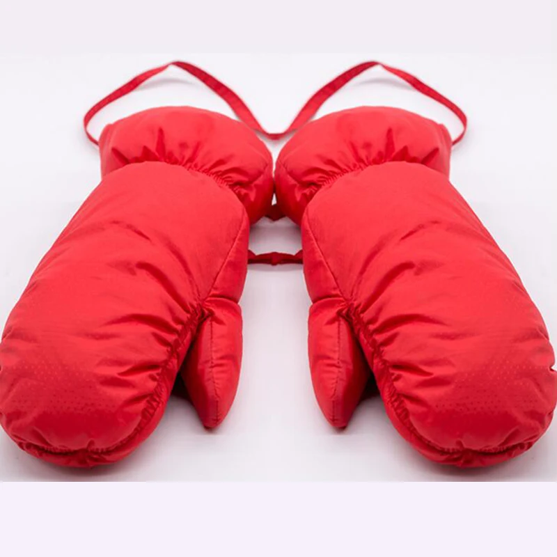 

Women Men Kid Winter Skiing Gloves Thicken Warm Velvet Cycling Gloves Waterproof Windproof Thick Riding Gloves