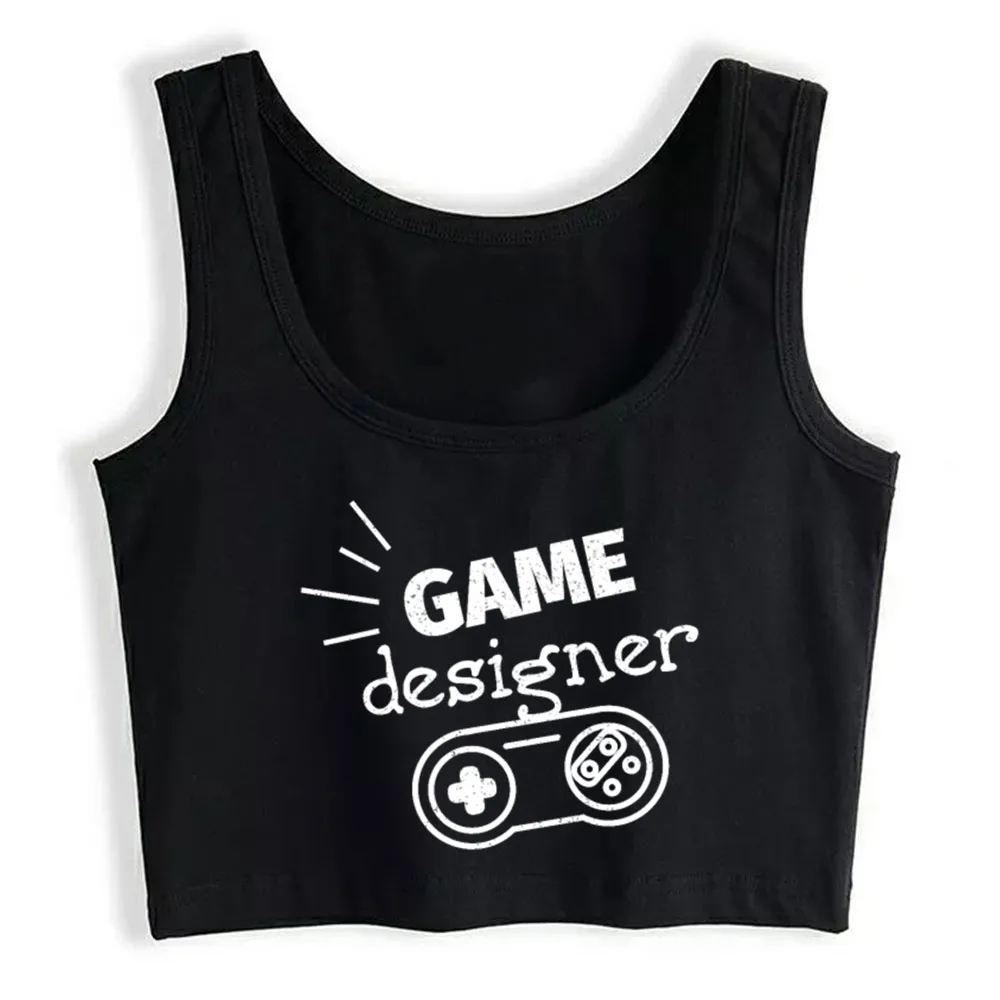 

Crop Top Women Design Designer Graphics Fashion Graphic Designer Harajuku Tank Top Women Funny Women Clothes