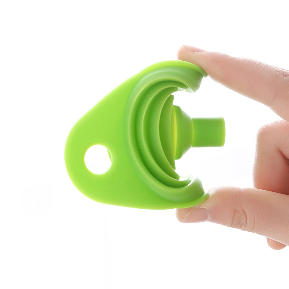 Пищевой силикон Складная воронка мини Дозирования Жидких стильная Воронка