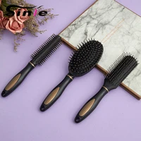 yajin black air cushion comb childrens plastic suit airbag comb smooth hair curly hair comb scalp ribs massage comb