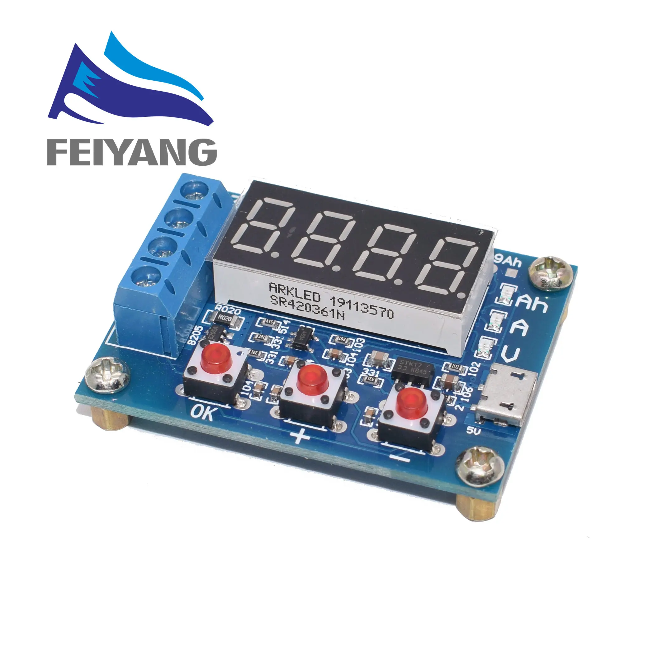 10 шт. ZB2L3 литий-ионный свинцово-кислотная измеритель емкости аккумулятора