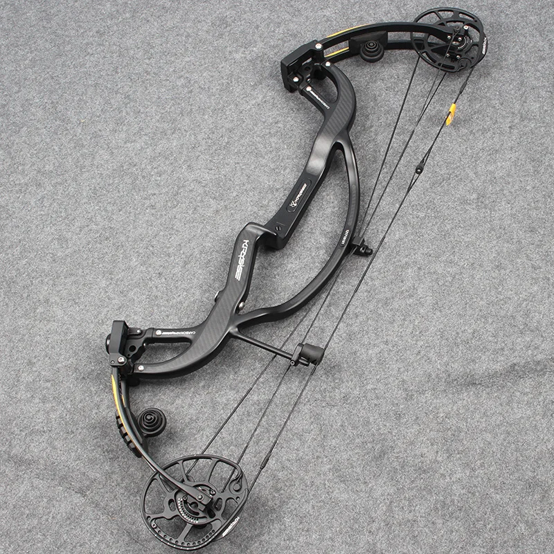 Linkboy стрельба из лука чистого углеродного волокна блочный лук Хищник 2 поколения