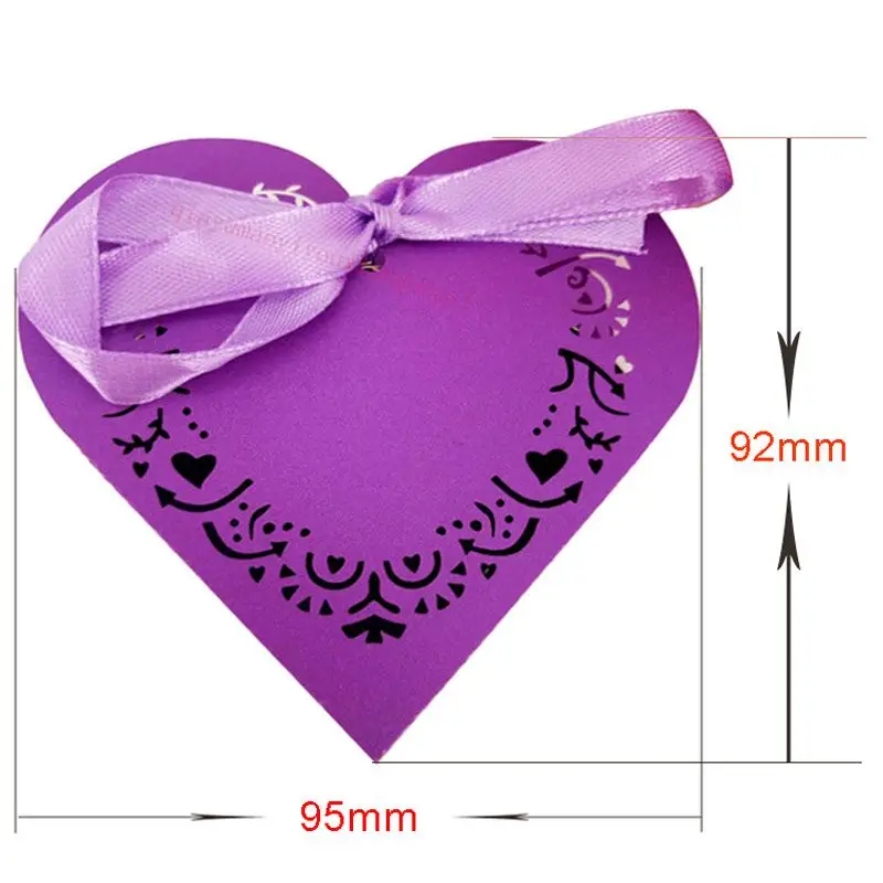 10/50pcs Love Heart Laser Cut Hollow Candy Gifts Boxes For Decoration Baby Shower Wedding Party Favor 7zSH152 |