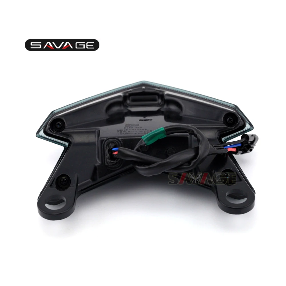 Светодиодный задний тормозной светильник для KAWASAKI Z125/PRO-, Z800/NINJA ZX-6R 2013- 17 16 15 аксессуары для мотоциклов задний светильник