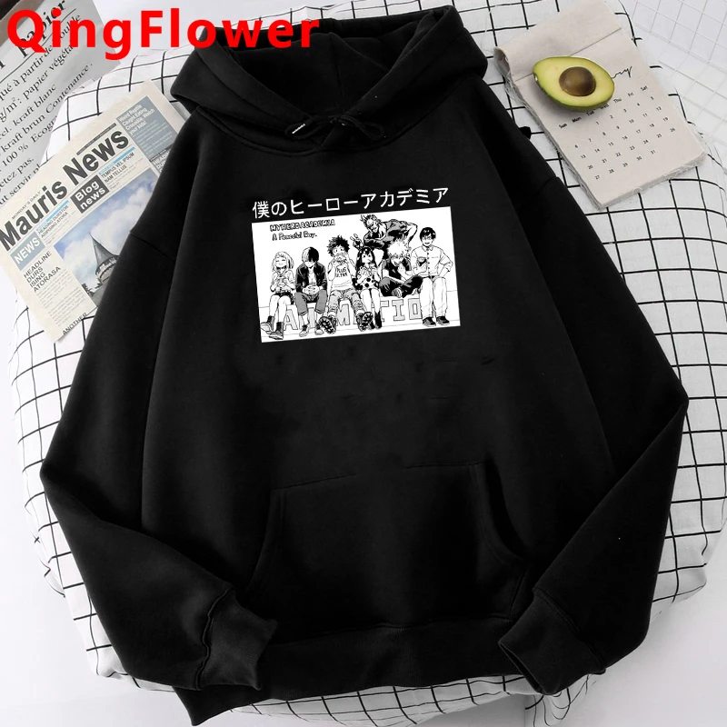 

My Hero Academia Bakugou Boku No Hero Academia hoodies men printed anime y2k aesthetic 2021 men pullover hip hop