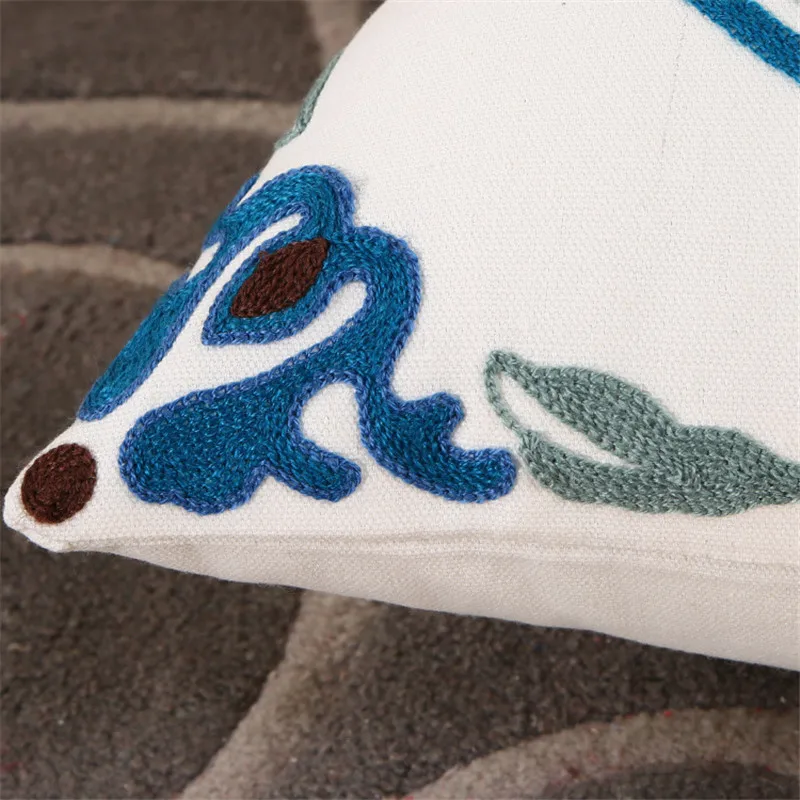 Богемный чехол для подушек декоративные коричневые льняные подушки удобный