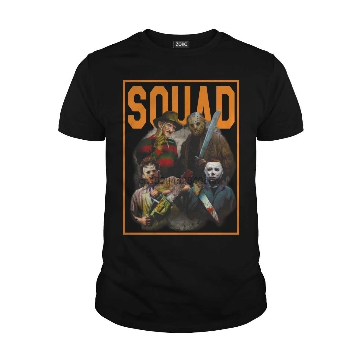 Отряд Хэллоуин из фильма ужасов Мужская футболка|Мужские футболки| |