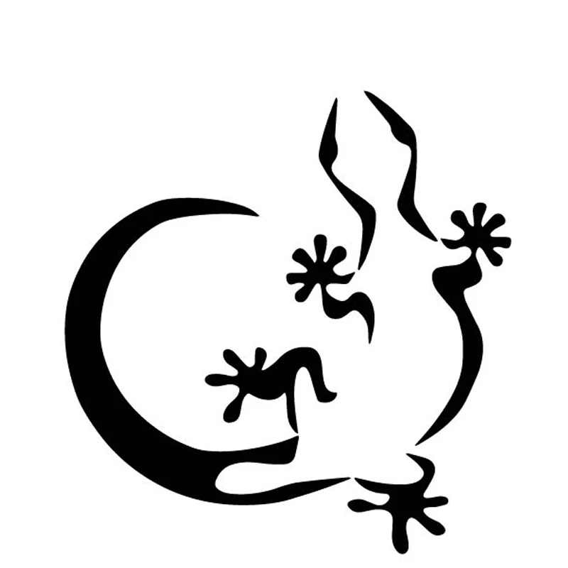 

Виниловая наклейка на бампер в виде ящерицы, 15,1 см х 15,7 см