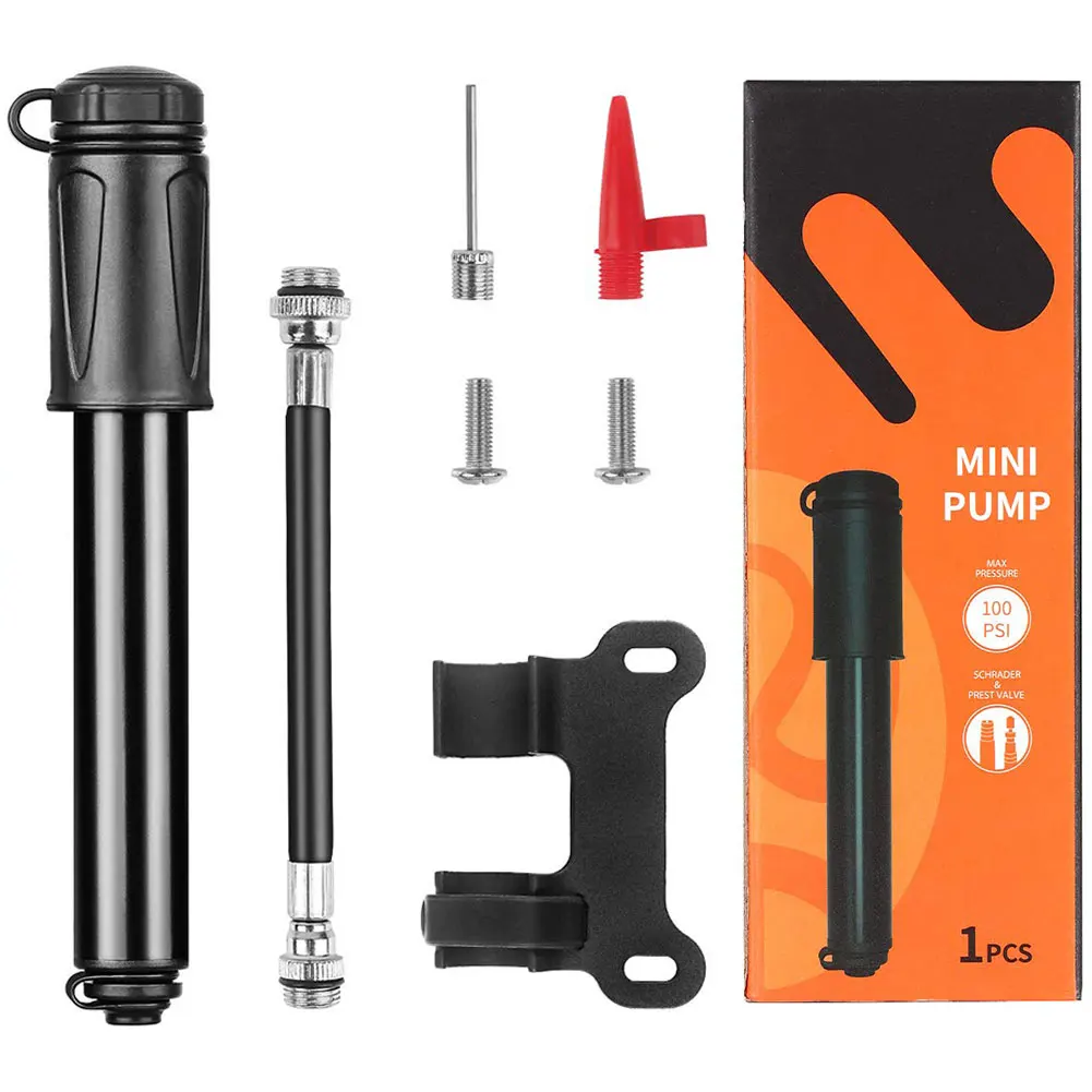 

Bicycle Pump Mini Portable MTB Road Bike Pump Cycling Inflator Presta Schrader Valve Hose Pumps Bicycle Accessories Waterproof