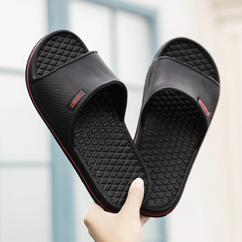 PUPUDA/мужские тапочки Сезон лето Новинка Легкие классические модные домашние