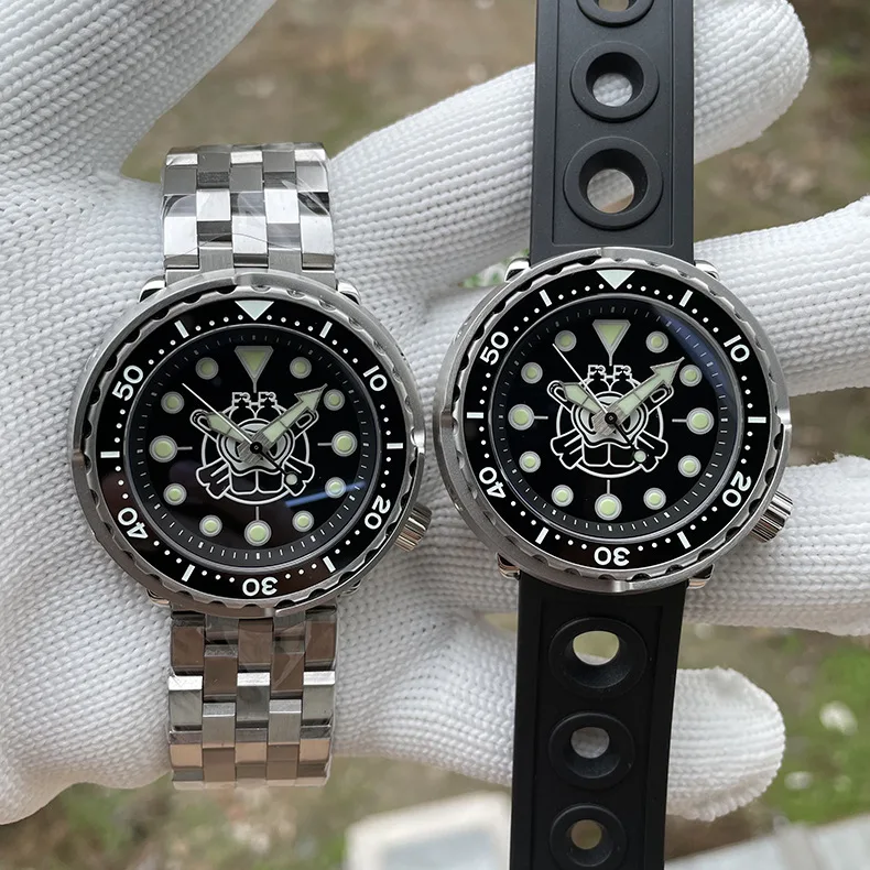 

Mechanical Men's Diver Watch Automatic Stainless Steel Canned 300m Waterproof Luminous Ocean Diving Watch Relojes Para Hombre