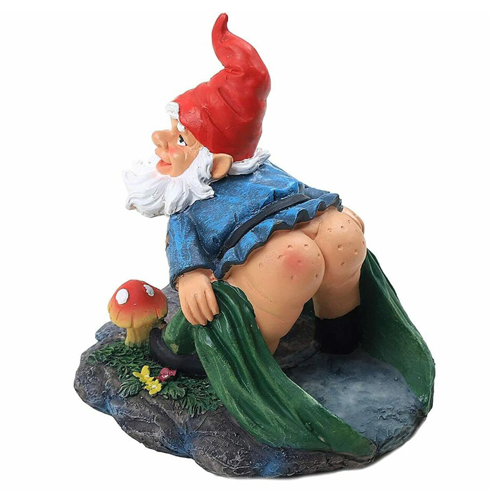 

Gnome Downspout Extender Decoration Resin Garden Gnome Statue Lawn Sculpture Outdoor Decor DAG-ship
