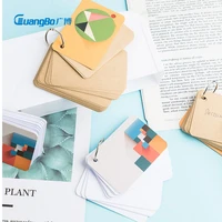 2pcsset guangbo mini portable words notebook removable ring pocket wrong title book daily record notepad blankkraft paper book