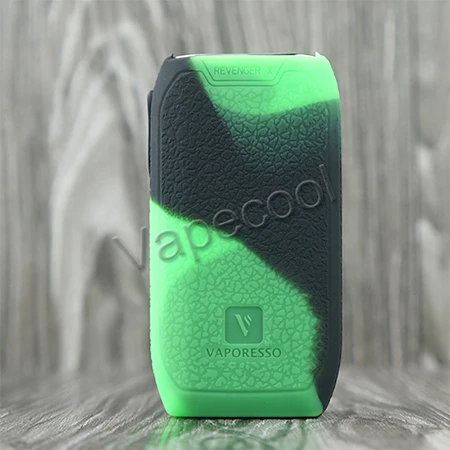Vaporesso Revenger X 220W чехол для электронной сигареты, мягкий резиновый силиконовый чехол enclosu, защитный гелевый Vape mod - Цвет: black green