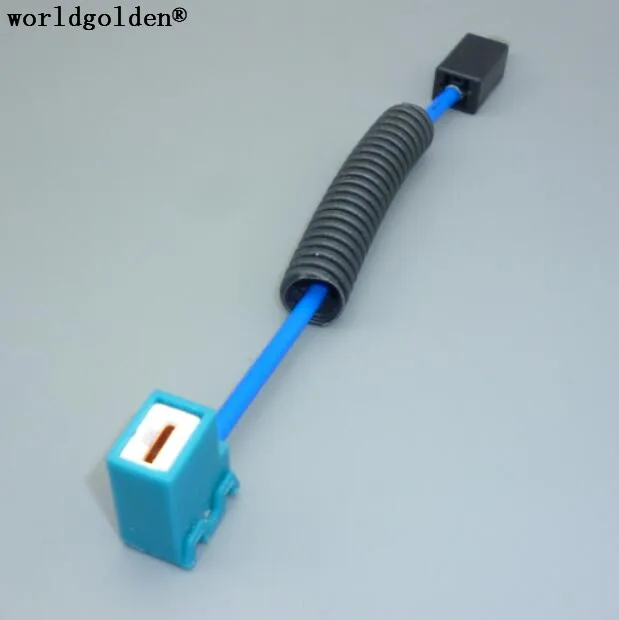 Worldgolden 1pcs H1 Ceramic Socket Heavy Duty Ceramic Wiring Harness H1 Light Bulb Connector Adapter For Headlights