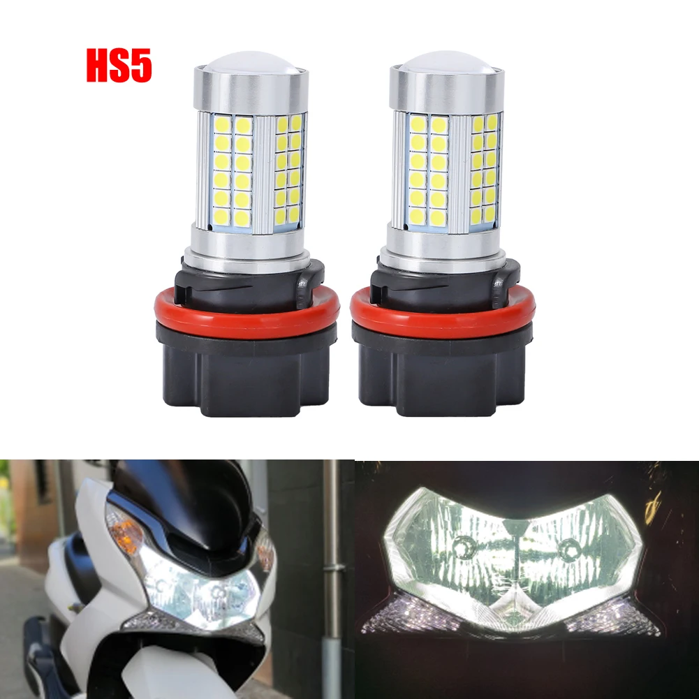 2 шт. светодиодные лампы для мотоцикла Honda PCX 125 150 PCX125 PCX150 Yamaha Suzuki HS5 P23T | Автомобили
