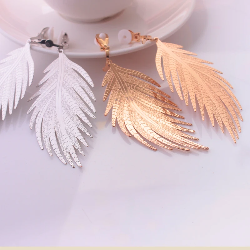 Новые модные женские серьги-клипсы в богемном стиле акриловые Винтажные серьги