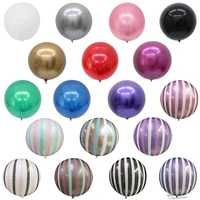 182232inch pvc chrome metal bubble balloons round globos helium air balls garland supplies birthday party wedding decorations