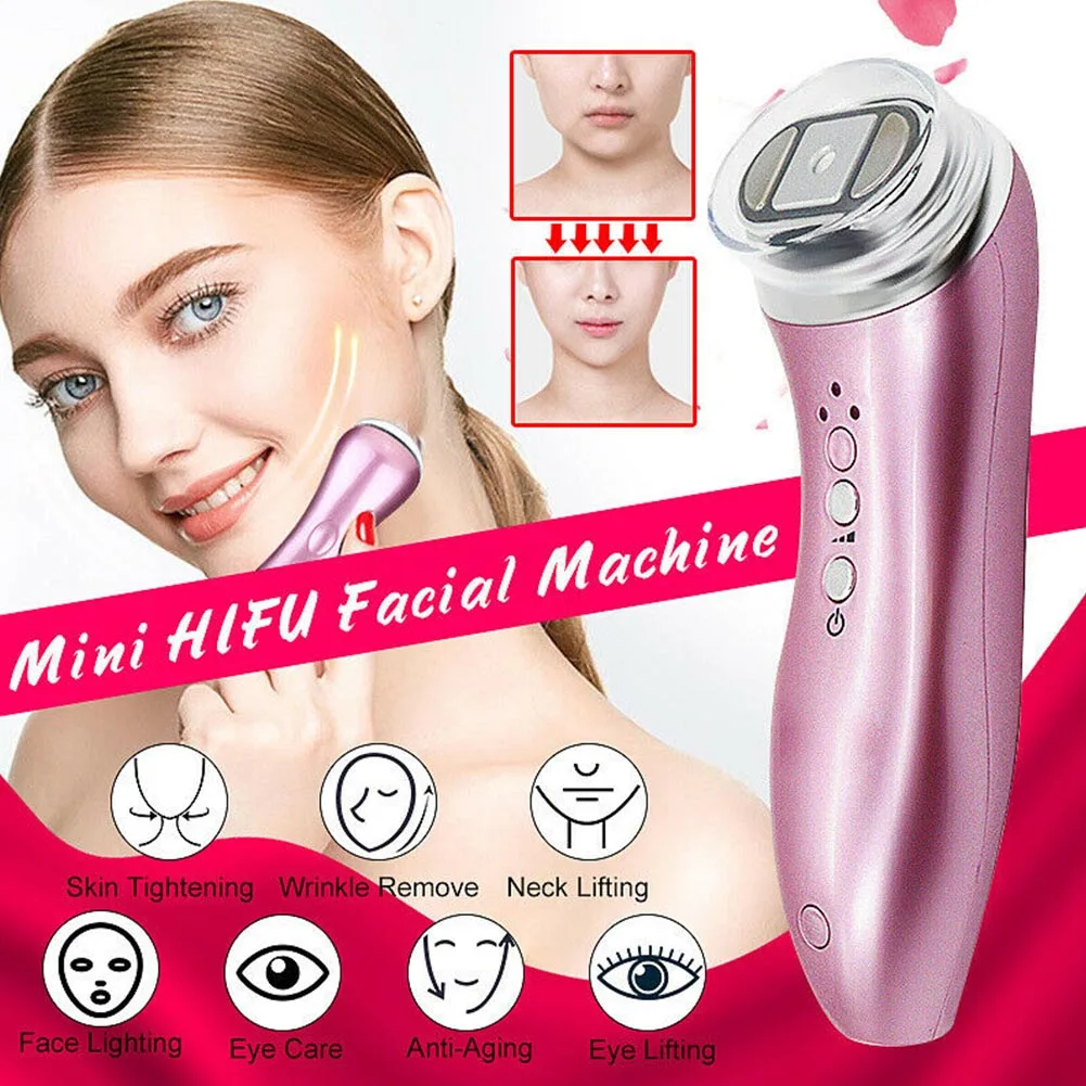 

Hifu Ultrasonic Wrinkle Remove Tightening Skin Rejuvenation Effective Safe Portable Led Mini Eye Care Facial Machine Anti Aging