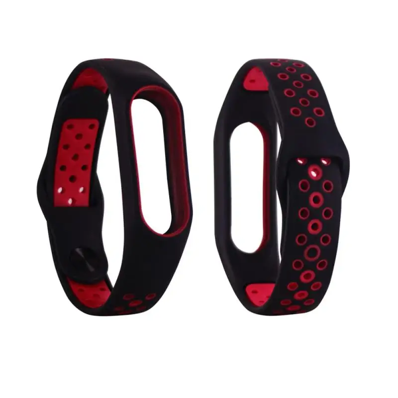 Цветной браслет для Xiaomi mi, 2 ремешка, силиконовый ремешок для mi Band 2, браслет, напульсник, ремешок для mi Band 2