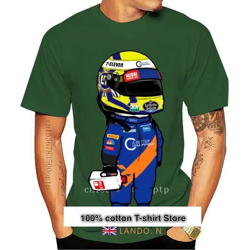 

Nuevo Lando Norris y la leche clásico camiseta DMN camiseta negro