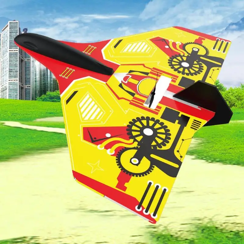 Puzzle Leisure Toys for Children Kid Hand Throwing Electric Glider Aircraft Gift Built-in 150MAH Lithium Battery Power Supply |