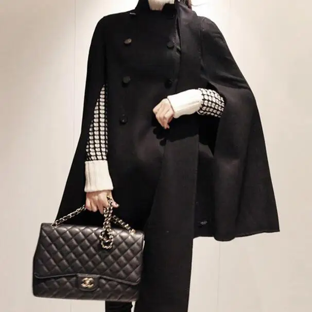 2019 зимнее шерстяное пальто с длинным рукавом женский длинный шарф твидовое