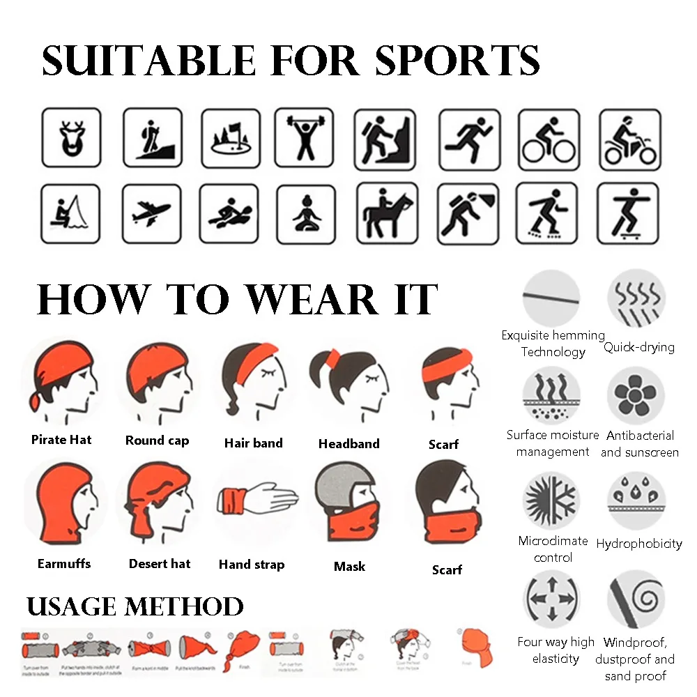 Спортивная Балаклава для езды на мотоцикле и велосипеде открытом воздухе