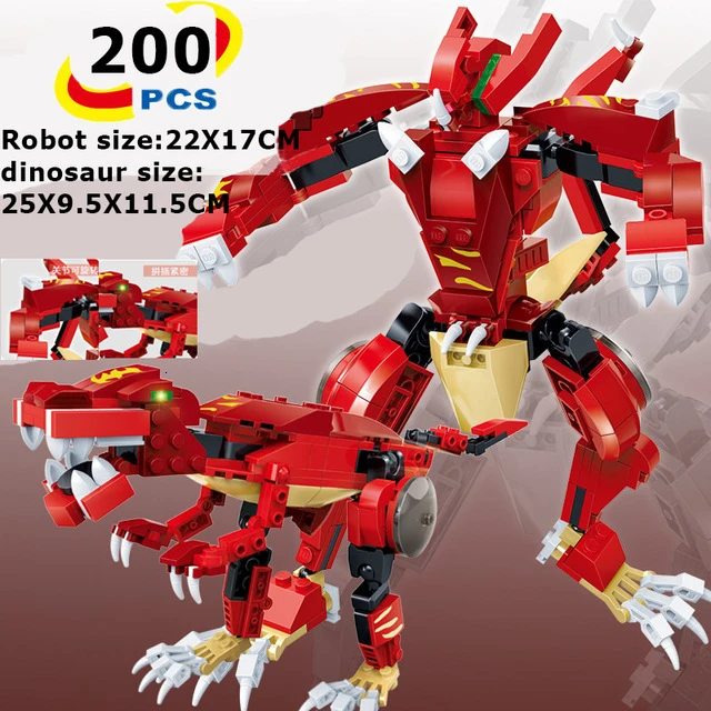 Goood трансформер 8724 Новая музыка новый динозавр прямой переменный пять в одном