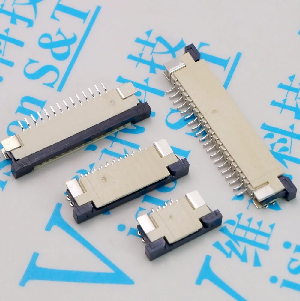 

1.0mm FPC connector Pull-up 4/5/6/7/8/9/10/12/14/16/18/20/22/24/26/30P SMD