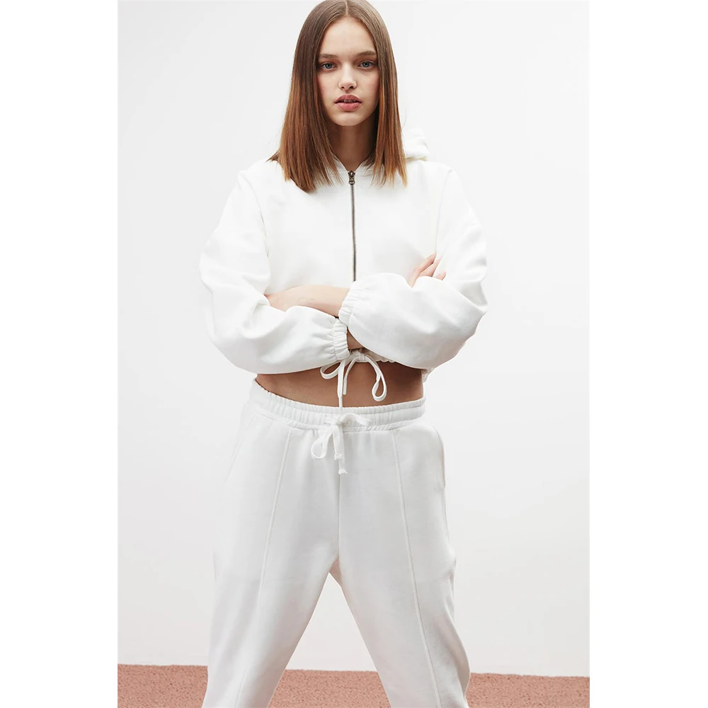 

2021 Women Hip Hop Hoodie Streetwear Cotton Clothes Female Pullover Casual Zipper Sweatshirts Women Tracksuits Fashion Clothing